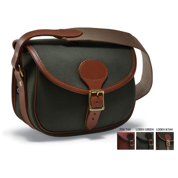 Moss green canvas cartridge bag | Jamieson & Carry - Jamieson & Carry