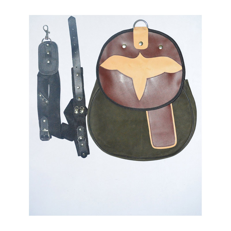 Leather Falconry Hawking bag